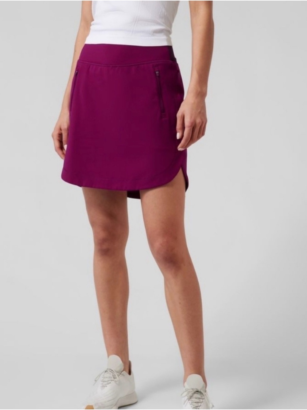 Athleta Fairway Golf Skort in Fuchsia/Plum - Like New, Never Worn